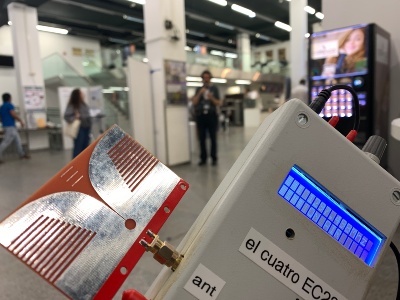 El Cuatro (Design OE8FNK) mit Vivaldi-Antenne 