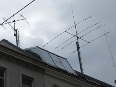 Die neue Antennenanlage in der Eisvogelgasse (c) oe1rsa