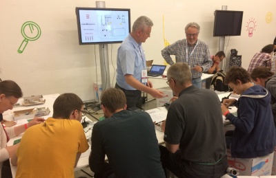 OE3HBS und OE1WKL leiten den metaMorserino Workshop 