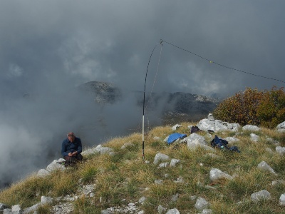 SOTA Betrieb in Montenegro Siljevik 4O/JC-012 (c) Credits: Bernd OE3BMW