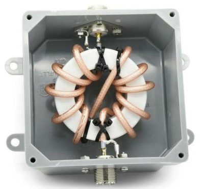 1:1 Dual Core Balun 1,5-54MHz, 5kW Model 1115di (c) https://www.balundesigns.com