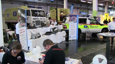 Skywarn - ÖVSV - Promedic  auf der Retter Messe 2014  