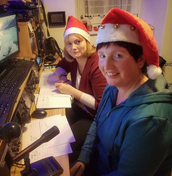 Julia OE3YJM und Marion OE3YSC 